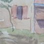 Sketch Painted Vintage Watercolour On Card Opera Of Painter G.Pancaldi P28.4