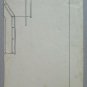 Sketch Painted Vintage Watercolour On Card Opera Of Painter G.Pancaldi P28.4