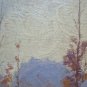 Painting Antique landscape Autumn Original Signed Pancaldi 24x32 p3