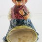 Figurine Porcelain Gnome North Europe Half 'Twentieth Century Porcelain R61