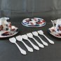 Service For Coffee' For Two 2 Porcelain Japanese Hand-Painted Vintage R127