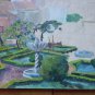 Painting Not Finished Vintage Madrid JardÃn Of PrÃncipe Of Anglona The Latin MD4