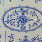 Plate For Capacity With 3 Saucers IN Ceramic Vintage Saxon Made IN England R120