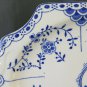 Plate For Capacity With 3 Saucers IN Ceramic Vintage Saxon Made IN England R120