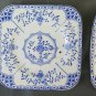 Plate For Capacity With 3 Saucers IN Ceramic Vintage Saxon Made IN England R120