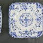 Plate For Capacity With 3 Saucers IN Ceramic Vintage Saxon Made IN England R120