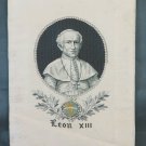 Antique Ruban St Etienne Leon XIII Neyret & Berne Silk Embroidered Lyon BM44
