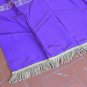 Regalia For Church Funeral Fabric Violet Embroidered Made by Hand Vintage GR15