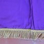 Regalia For Church Funeral Fabric Violet Embroidered Made by Hand Vintage GR15