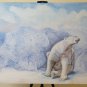 Painting Modern A Technical Mixed oil Watercolour With Polar Years '90 P33.1