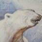 Painting Modern A Technical Mixed oil Watercolour With Polar Years '90 P33.1