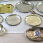 Lot Items Table IN Metal silver plated Dishes Holder Napkins Cups X13