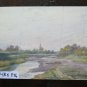 Painting Vintage Watercolour landscape Signed Emilia Romagna 10 5/8x7 1/8in