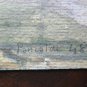 Painting Vintage Watercolour landscape Signed Emilia Romagna 10 5/8x7 1/8in