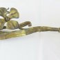 Wall Bronze To A Flame With Leaves Brass Style Floral CH9