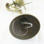 Wall Bronze To A Flame With Leaves Brass Style Floral CH9