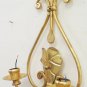 Couple Wall Light Vintage Wrought Iron Golden Gold Light Wall CH15