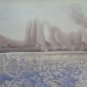 Old Painting landscape Winter Onirico Watercolour Basket 17 5/16x13 13/16in