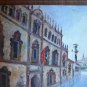 Old Painting View Plaza Alcalá Of Henares Opera Signed Painter Segura MD8
