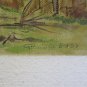 Painting Antique Painting oil Board landscape Countryside IN Autumn p2