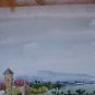 Landscape Spanish Old Painting Watercolour Opera Painter Vicente Segura MD6