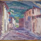Vicente Segura (1930-2015) Large Painting View by Country Spain 900 MD6