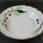 Plate Antique Ceramics Moulin Des Loups & Hamage France Vintage Cherries BM34