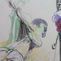 4 Sketching drawings Original Theme War Prisoner Torturato By Soldiers P28.7