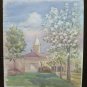 Landscape Countryside Modenese Painting Of Master G.Pancaldi