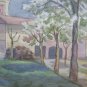 Landscape Countryside Modenese Painting Of Master G.Pancaldi