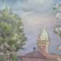 Landscape Countryside Modenese Painting Of Master G.Pancaldi