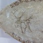 Plate IN Ceramic Vintage North Europe Half 'Twentieth Century Ceramic Plate R68
