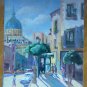 Calla Embajadores Madrid Old Painting Signed Segura Painter Spanish MD6