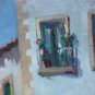 Calla Embajadores Madrid Old Painting Signed Segura Painter Spanish MD6