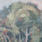 Painting oil On Board landscape Signed Gaetano Pancaldi Painter Modena P20