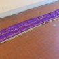 Chin Curtain Graveside Funeral Fabric Violet Embroidered Church Liturgy GR15