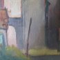 Painting Antique oil On Board View of A Country Dell 'em Ilia-Romagna Signed p8