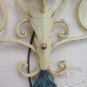 Wall Style Floral Wrought Iron Vintage Half '900 Light Wall CH11