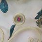 Wall Style Floral Wrought Iron Vintage Half '900 Light Wall CH11