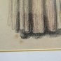 Drawing Antique Signed Opera by Henri Brispot 1846-1928 Portrait Priest BM51
