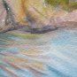Small Painting To Watercolour Opera Of Painter G.Pancaldi landscape Marina P14
