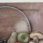 Old Painting oil Nature Still Signed Castegnero Painting Vintage BM52