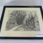 Engraving Antique Incision landscape Denmark First 900 Denmark Print R103