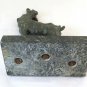 Sculpture Antique Bronze Animal Wolf Goat Statue Animal. Flute Piccolo BM30 B