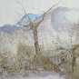 Painting Vintage landscape Winter Snowy Opera Of Master Pancaldi P25