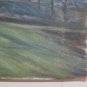 Painting Antique landscape Night With The Full Moon Opera Certified Years 60 P27