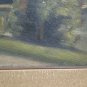 Painting oil View Torino Monte Dei Cappuccini Signed Vintage Painting BM51