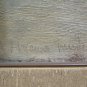 Painting oil View Torino Monte Dei Cappuccini Signed Vintage Painting BM51