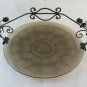 Fruit Bowl Centerpieces Glass Vintage Beginning Century plate Art Nouveau BM35