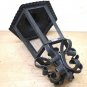 Post Wrought Iron Forged by Hand Lantern Vintage Chandelier Ch